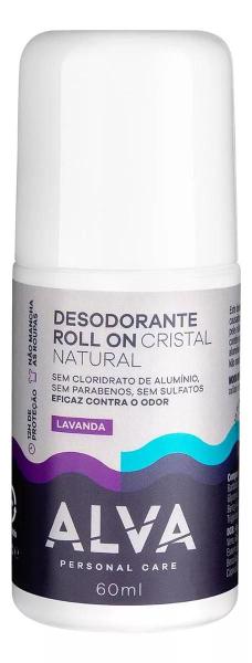 Imagem de Desodorante Roll On Cristal Lavanda 60ml Alva