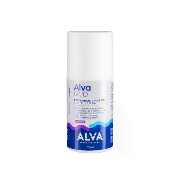 Imagem de Desodorante Roll-On Deo Cristal Natural Lavanda Alva 70ml