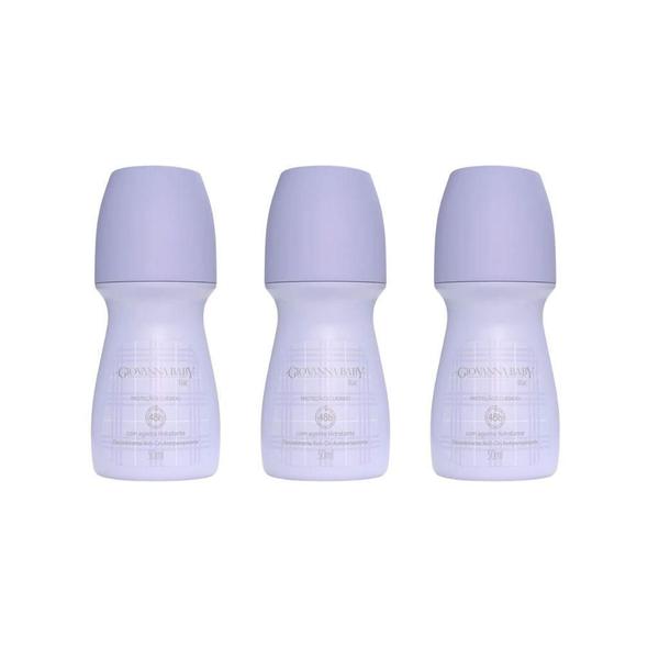 Imagem de Desodorante Roll-On Giovanna Baby Lilac 50Ml - Kit C/3Un