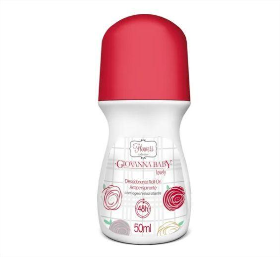 Imagem de Desodorante roll on lovely giovanna baby 50ml