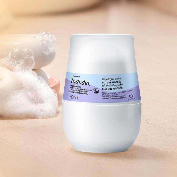 Imagem de Desodorante Roll-on Natura Tododia Algodão - 70ml