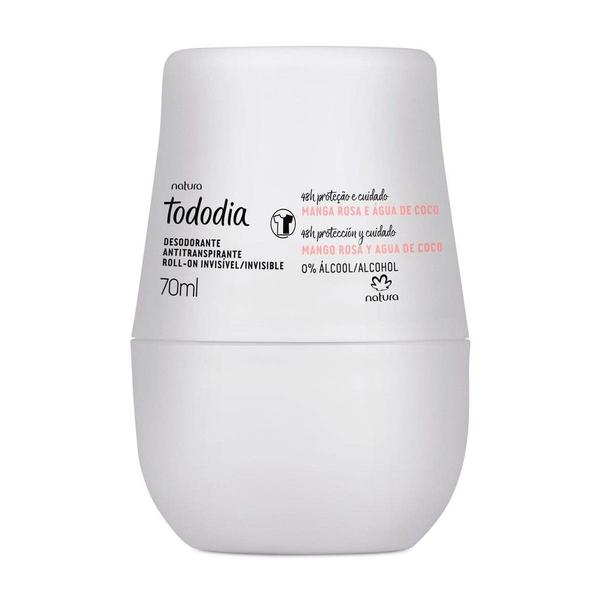 Desodorante roll-on natura tododia manga rosa e agua de coco Imagem de Desodorante roll-on natura tododia manga rosa e agua de coco