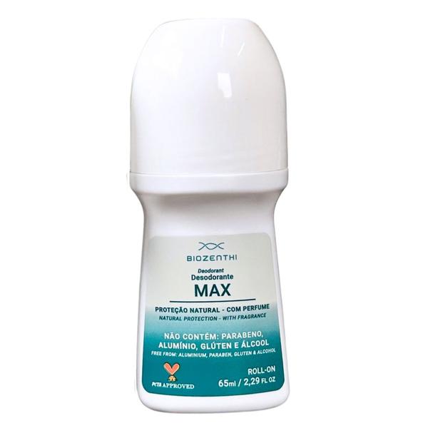 Imagem de Desodorante Roll-On Natural Max Vegan 65ml Biozenthi