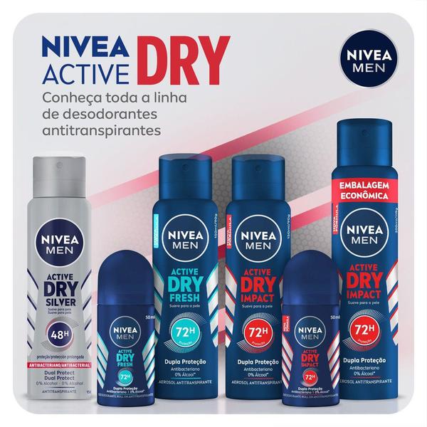 Imagem de Desodorante Roll On Nivea Dry Fresh Masculino 50ml