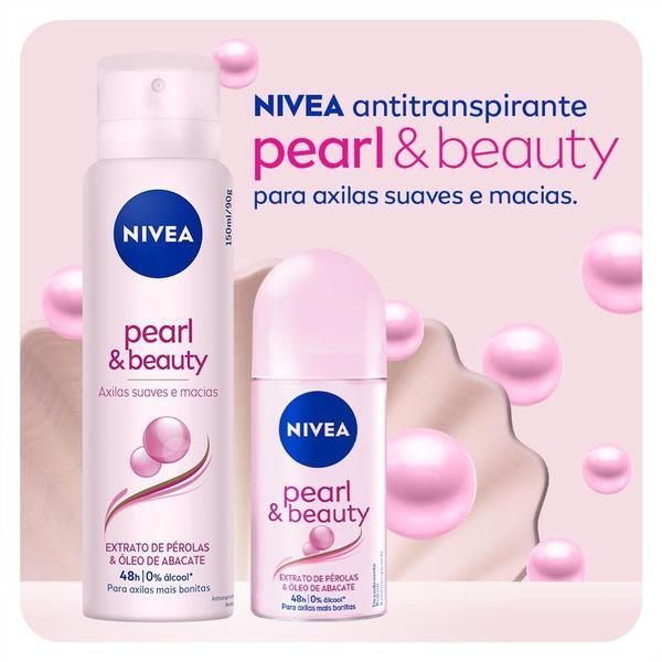 Imagem de Desodorante Roll-On Nívea Pearl Beauty 50ml