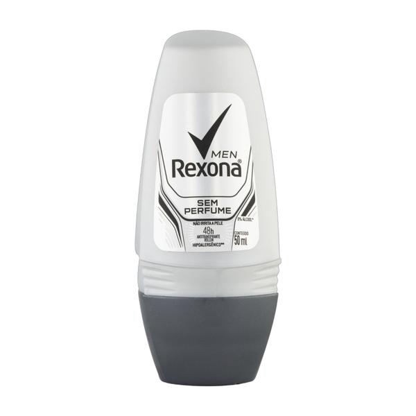 Imagem de Desodorante Roll On Rexona Men Sem Perfume 50ml