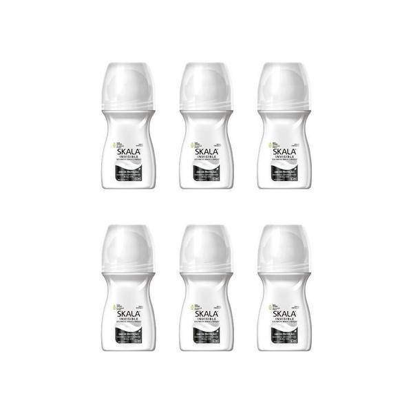 Imagem de Desodorante Roll-On Skala 60Ml Invisible-Kit C/6Un