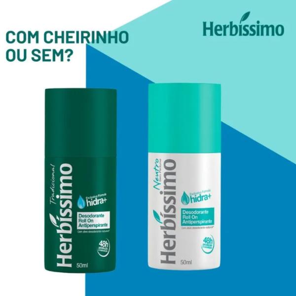 Imagem de Desodorante Roll-On Tradicional Herbíssimo 50Ml - Dana