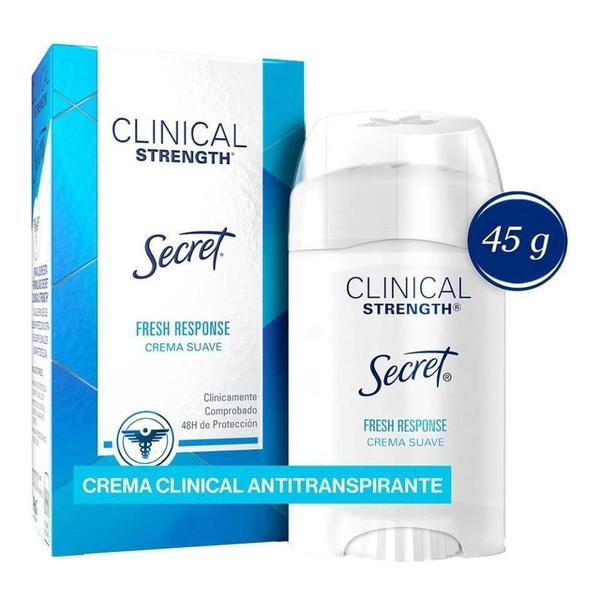 Imagem de Desodorante Secret Clinical Strength Fresh Response 45G