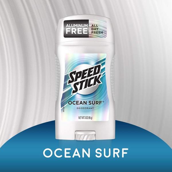 Imagem de Desodorante Speed Stick Aderarm para homens Ocean Surf 90mL x6