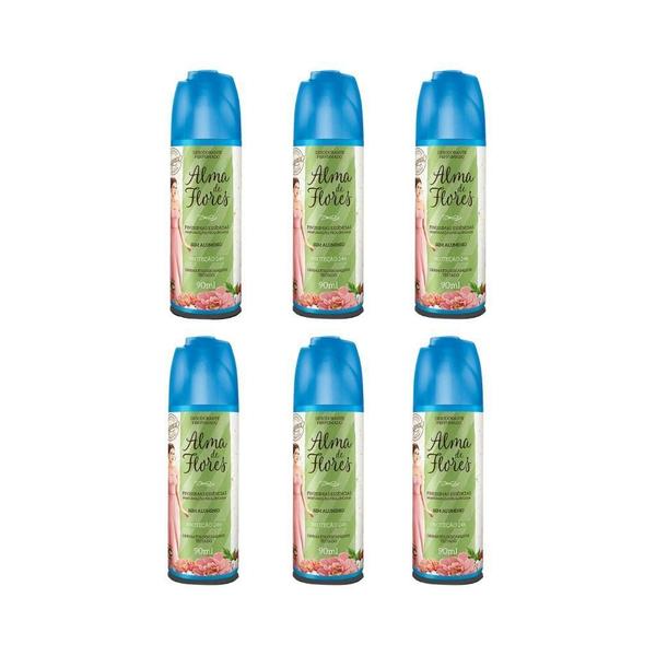 Imagem de Desodorante Spray Alma De Flores Essências Finíssim 90Ml-6Un