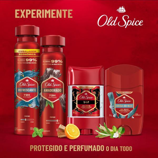 Imagem de Desodorante Spray Antitranspirante Old Spice Vip 124g