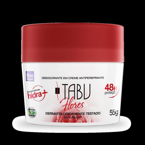 Imagem de Desodorante Tabu creme Flores 55g