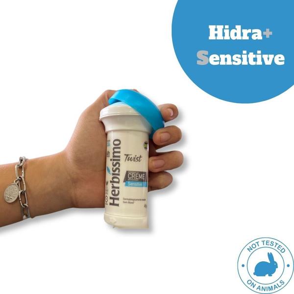 Imagem de Desodorante Twist Sensitive Antiperspirante em Creme Herbíssimo 48H de Proteção 45g