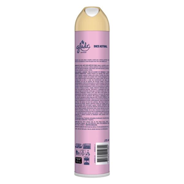 Imagem de Desodorizador Glade Aerossol Doce Astral 360ml