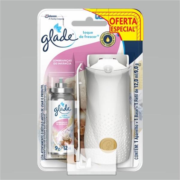 Imagem de Desodorizador Glade Lembranças Da Infância 12ml C Base Kit 5