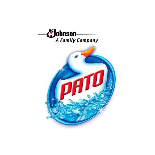 Imagem de Desodorizador Sanitário Pato Gel Adesivo 2 Refis 12 discos