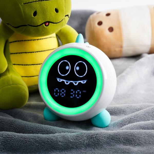 Imagem de Despertador H-chin Kids Sleep Training com luz noturna e som