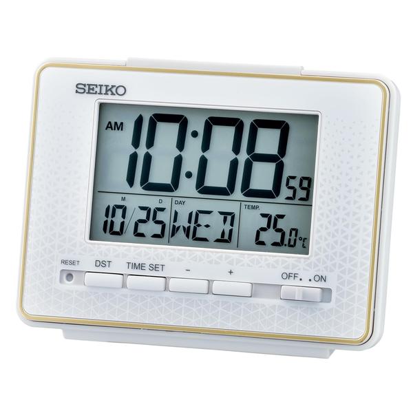 Imagem de Despertador SEIKO Easton Digital Everything, branco