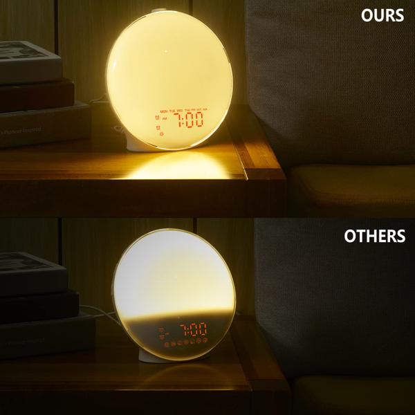 Imagem de Despertador Wake Up Light Ecobre K8 para crianças que dormem muito