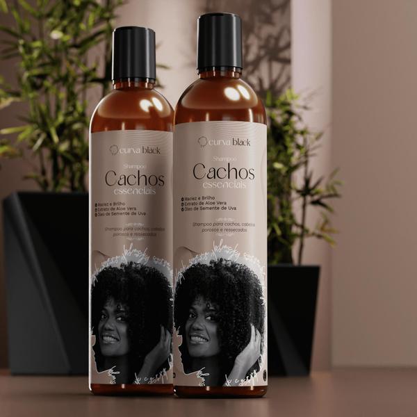 Imagem de  Desperte a Beleza dos Seus Cachos com o Novo Shampoo Curva Black!300ML