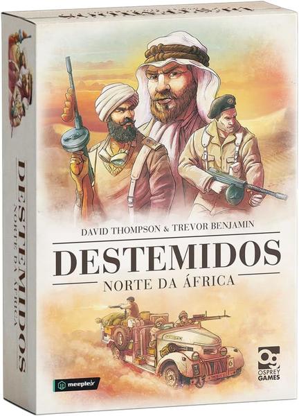 Imagem de Destemidos: Norte da África Jogo de Tabuleiro MeepleBR