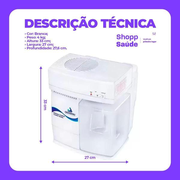 Imagem de Destilador De Água Cristófoli P/ Autoclave 3,8l Bancada 110v