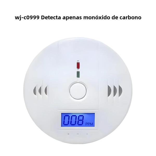 Imagem de Detector De Alarme De Monóxido De Carbono De Alta Sensibilidade 85dB Display LCD Para Casa Hotel CO