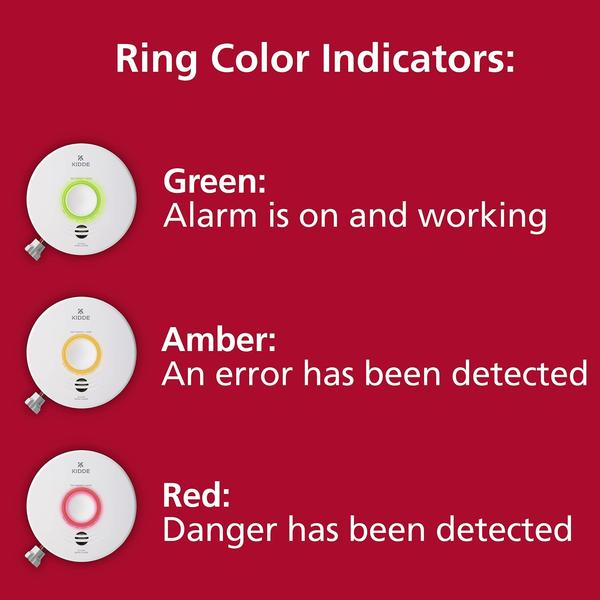 Imagem de Detector de fumaça inteligente Kidde, WiFi, dispositivo comp