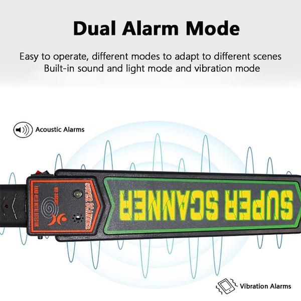 Imagem de Detector De Metais Portatil Alta Sensibilidade Metal Scanner