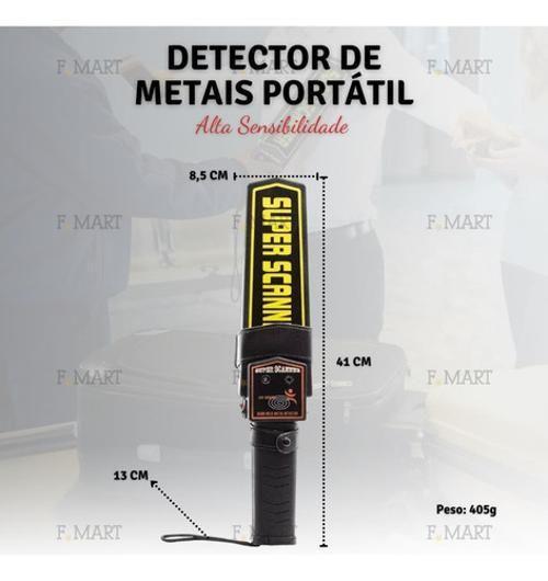 Imagem de Detector De Metais Portátil Alta Sensibilidade Profissional