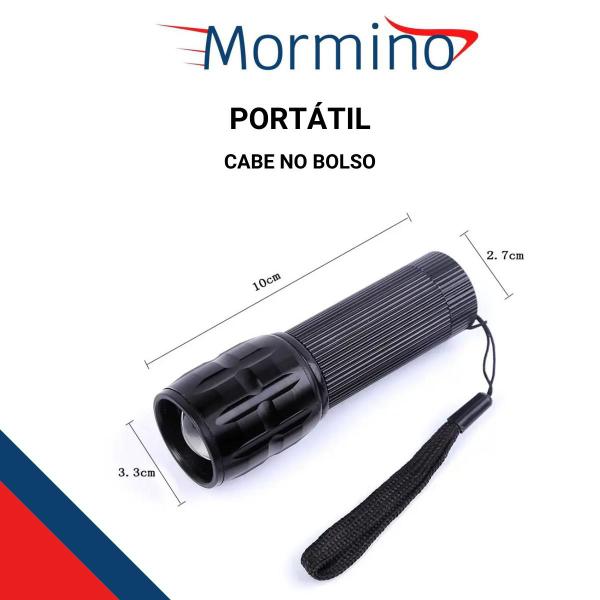 Imagem de Detector de Metais Portátil aviso Sonoro ou Vibração Com Lanterna de LED