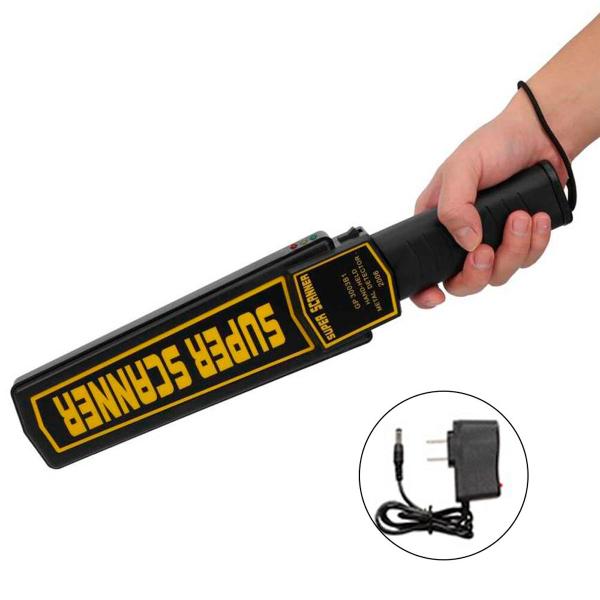 Detector De Metal Portátil Bastão Para Revista E Segurança Cor Preto - GENZO Imagem de Detector De Metal Portátil Bastão Para Revista E Segurança Cor Preto