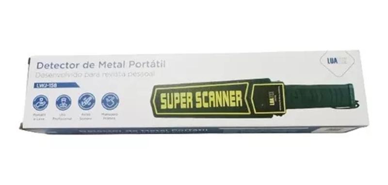 Imagem de Detector De Metal Portátil Sonoro Scanner Alta Sensibilidade