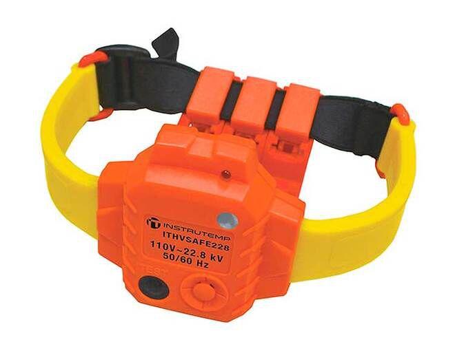 Detector de Tensão de Uso Pessoal Com Alarme Instrutemp ITHVSAFE228 110v - 22.8 KV Imagem de Detector de Tensão de Uso Pessoal Com Alarme Instrutemp ITHVSAFE228 110v - 22.8 KV