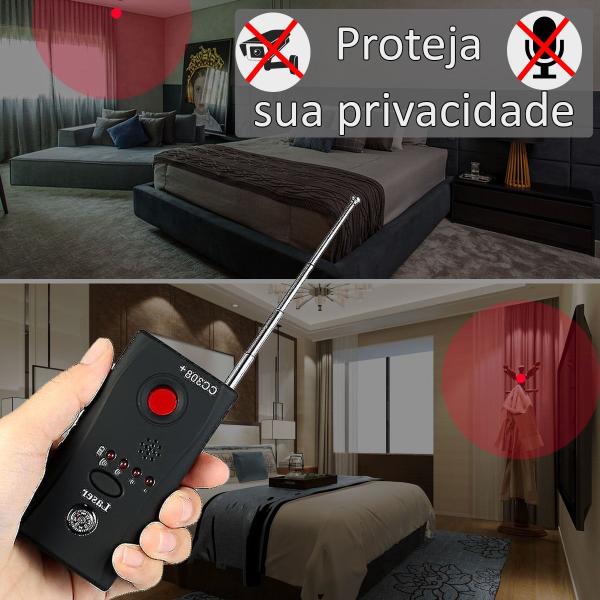 Imagem de Detector Localizador De Camera Escondida Airbnb Hotel Quarto