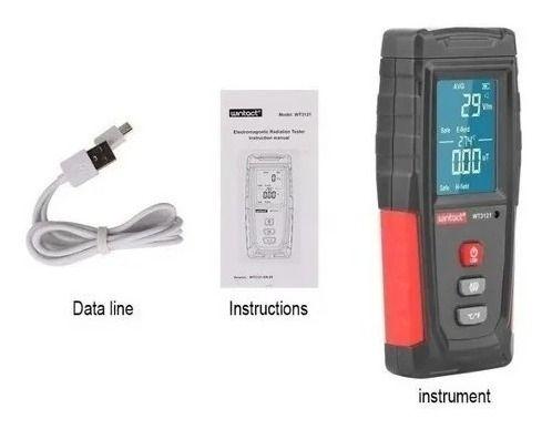 Imagem de Detector Radiação Eletromagnética Emf Wintact Wt3121
