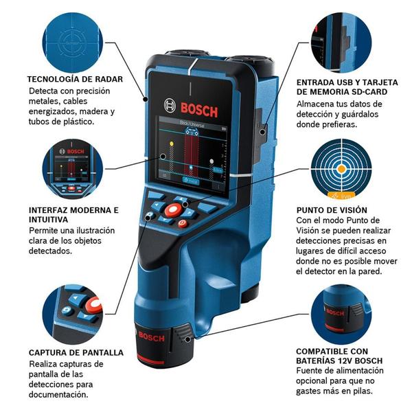 Imagem de Detector Scanner De Materiais E Pvc Com Água D-Tect 200C