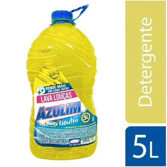 Imagem de Detergente AZULIM Líquido Neutro 5L