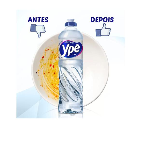 Imagem de Detergente clear - ypê - 500 ml