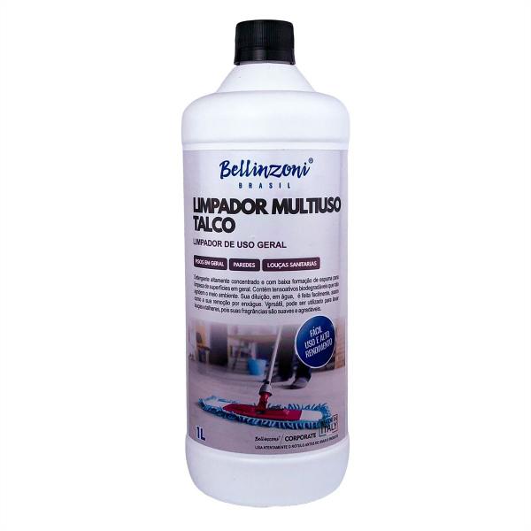 Detergente Concentrado Talco Limpador Multiuso Bellinzoni 1l Imagem de Detergente Concentrado Talco Limpador Multiuso Bellinzoni 1l