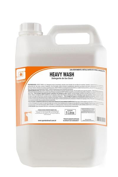 Imagem de Detergente De Uso Geral Heavy Wash 5 Litros Spartan