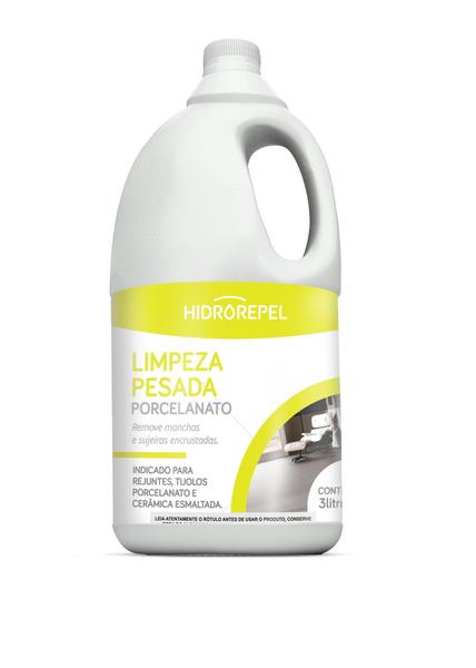 Imagem de Detergente Limpeza Pesada Porcelanato 3L - Hidrorepel