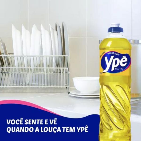 Imagem de Detergente líquido lava-louças neutro 500ml Ypê