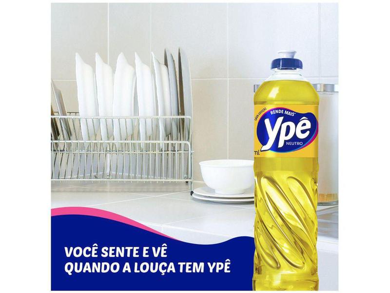 Imagem de Detergente Líquido Lava-Louças Ypê Neutro - Toque Suave 500ml