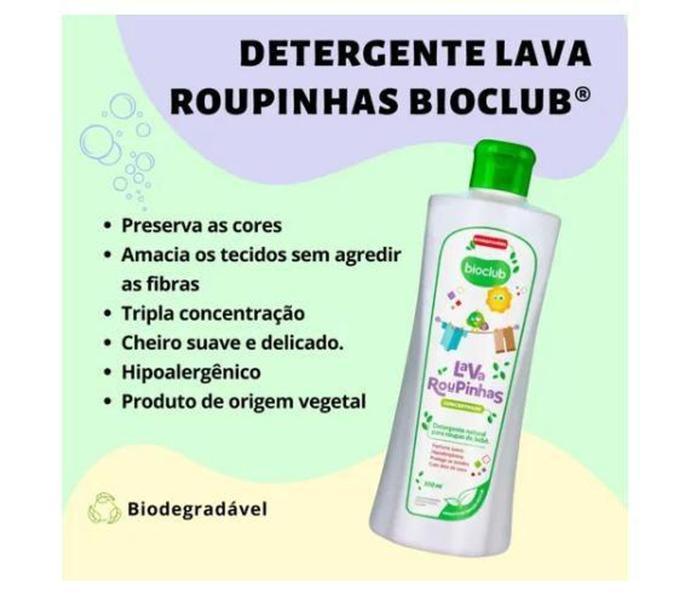 Imagem de Detergente Líquido Natural Lava Roupinhas de Bebê - Bioclub