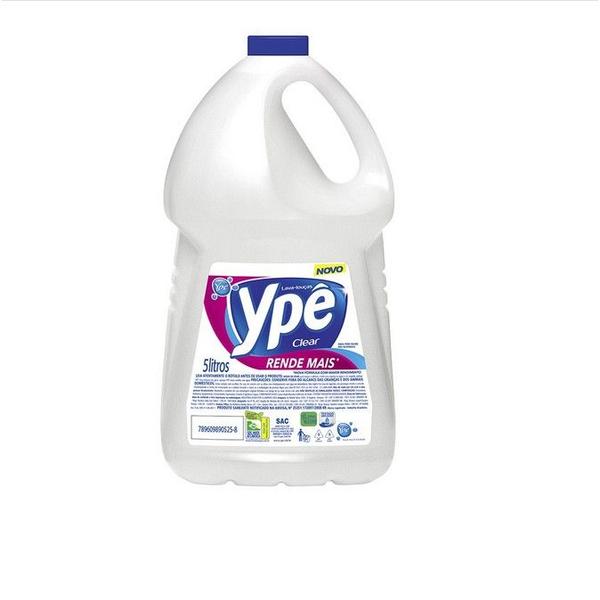 Imagem de DETERGENTE LIQUIDO YPE 5 Litros CLEAR