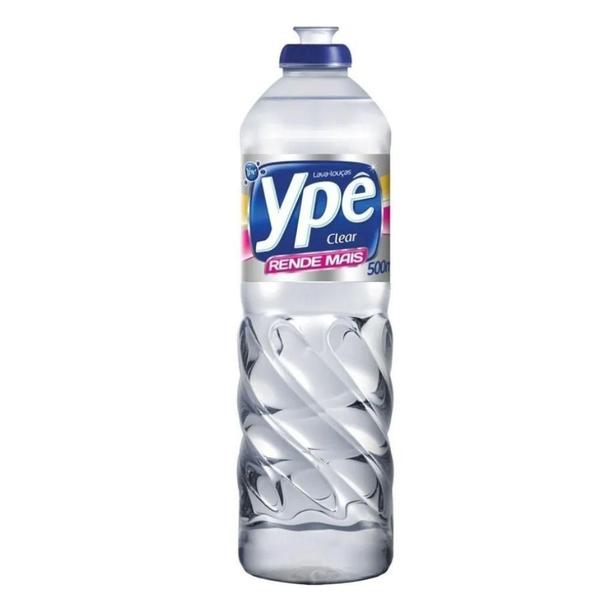 Imagem de Detergente Líquido Ype Clear 500Ml 12 Unidades