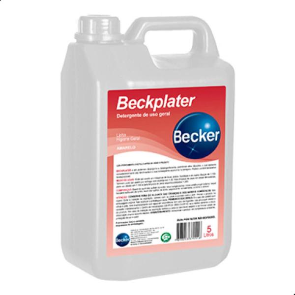 Imagem de Detergente Neutro 5l Becker Beckplater -  Becker