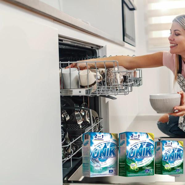 Imagem de Detergente Para Lava-louças Unik Em Pó Em Caixa 1 Kg